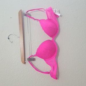 Pink bra